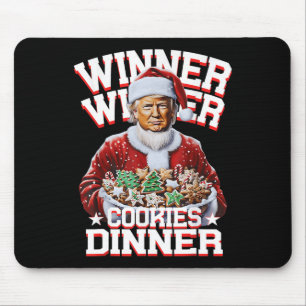 Funny Santa Trump Weihnachts Gewinner Cookies Mousepad