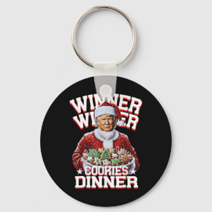 Funny Santa Trump Weihnachts Gewinner Cookies Schlüsselanhänger