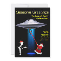 Funny Santa 🎅 🛸 UFO Weihnachts-Party