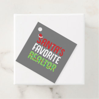 Funny Santa's Lieblings-Realtor-Anwesen Agent Xmas Geschenkanhänger