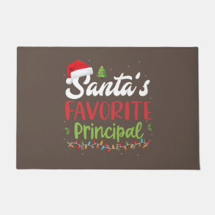Funny Santa's Lieblingsweihnachtsfest Fußmatte