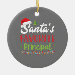 Funny Santa's Lieblingsweihnachtsfest Keramik Ornament