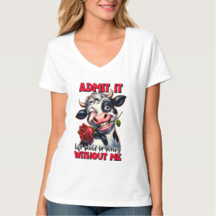 Funny Sarcasm ducs word art T-Shirt