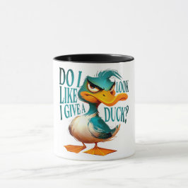 Funny/Sarcastic Animal Redewendungen/Ente Tasse