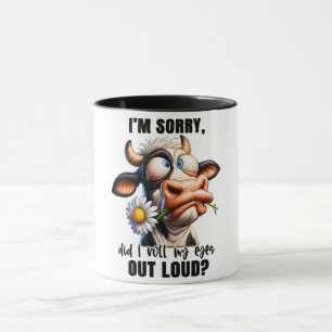 Funny/Sarcastic Animal Redewendungen/Kuh Tasse
