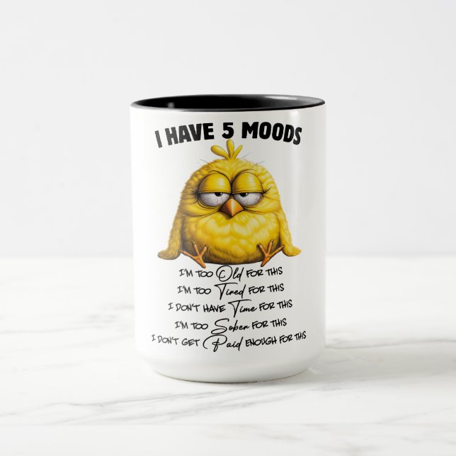 Funny/Sarcastic Animal Sprichwort/Chicken Tasse (Zentrum)