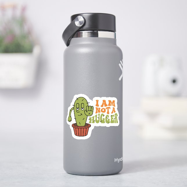 Funny Sarcastic Cactus Aufkleber (HydroFlask)