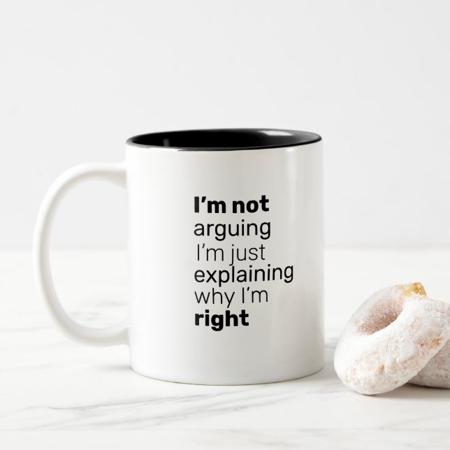 Funny Sarcastic Coffee Tasse für Mitarbeiter oder  (Mit Donut)