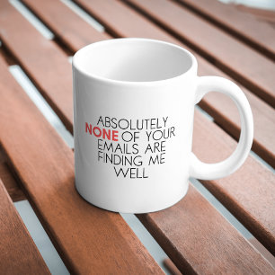 Funny Sarcastic Finding Me Well Coffee Tasse