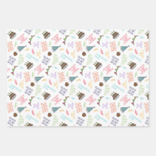 Funny Sarcastic Geburtstagsgeschenk Wrap Geschenkpapier Set