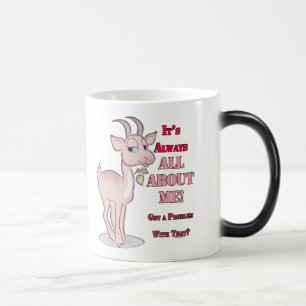 Funny Sarcastic Goat Verwandlungstasse