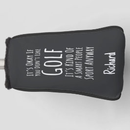 Funny Sarcastic Golfer Gifts Humor Humorous Lover Golf Headcover