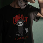 Funny Sarcastic GrimReaper Halloween-Party Kostüm T-Shirt<br><div class="desc">Frohe Halloween alle! Bist du bereit,  den Halloween-Geist zu vertreiben? Diese lustigen Halloween Chill Out I Came To Party Funny Grim Sensenmann sind die beste Möglichkeit,  um sich in Horror Nights. Lass feiert diesen 31. Oktober Halloween. Viel Spaß beim Trick oder bei Halloween-Partys mit Familie und Freunden.</div>