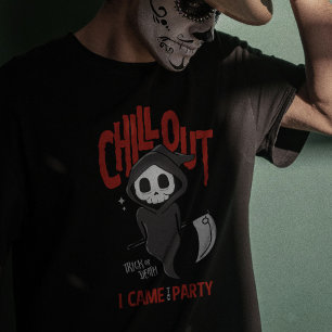 Funny Sarcastic GrimReaper Halloween-Party Kostüm T-Shirt