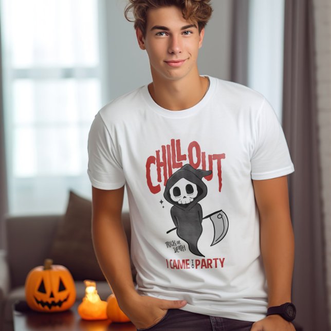 Funny Sarcastic GrimReaper Halloween-Party Kostüm T-Shirt (Funny Sarcastic GrimReaper Halloween Party Costume T-Shirt)