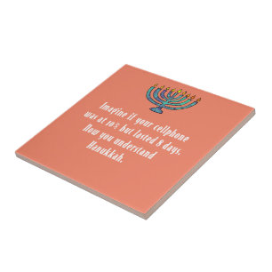 Funny Sarcastic Hanukkah Chanukah Handy Zitat Fliese
