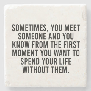 Funny Sarcastic Introvert Spaß Sprichwort Steinuntersetzer