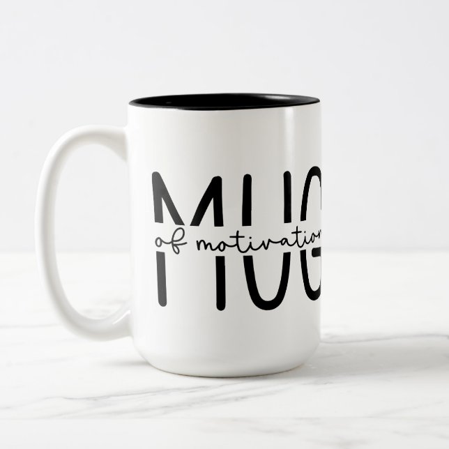 Funny Sarcastic Kaffee Zwei-Tone-Tasse Zweifarbige Tasse (Links)