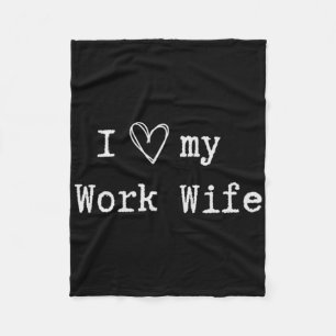 Funny Sarcastic Kokett ich Liebe meine Ehefrau Hus Fleecedecke
