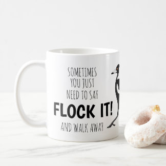 Funny sarcastic magpie Tasse