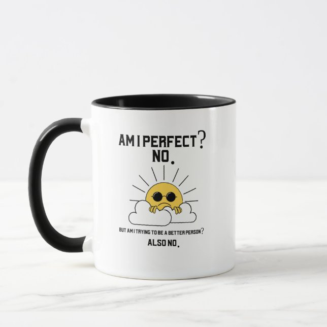 Funny Sarcastic Motivierend Geschenk Tasse (Links)