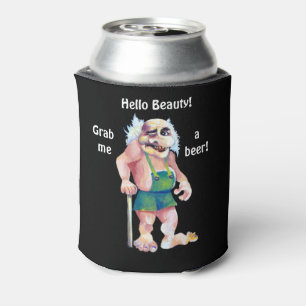 Funny Sarcastic Old Men Skandinavier Troll Dosenkühler