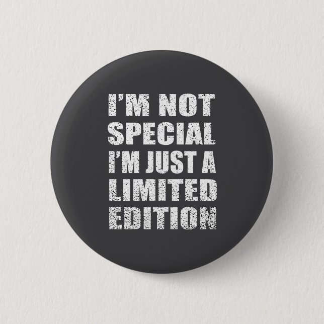 Funny Sarcastic Sayings Adult Humor Introvert  Button (Vorderseite)