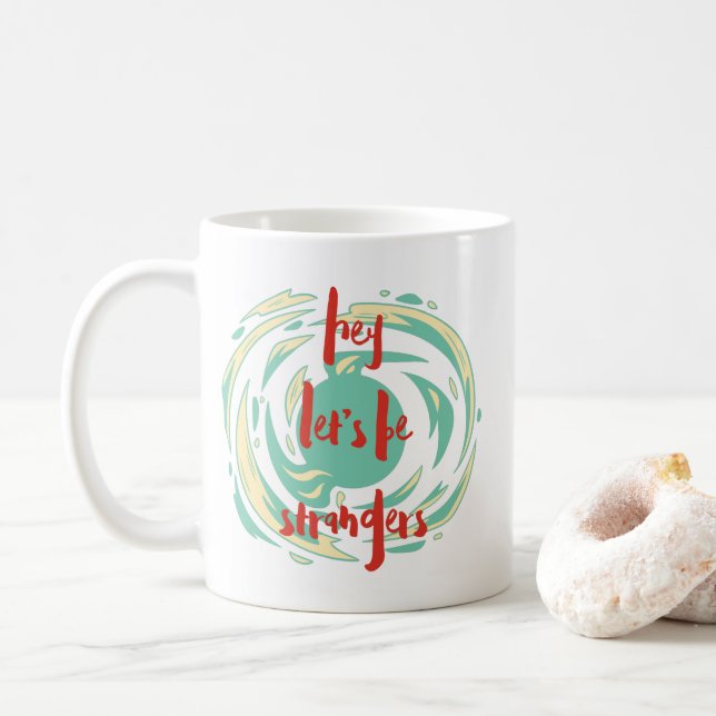 Funny Sarcastic Spaß Tee Kaffeetasse (Mit Donut)
