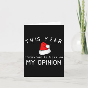 Funny Sarcastic Spaß Weihnachten im Juli Karte