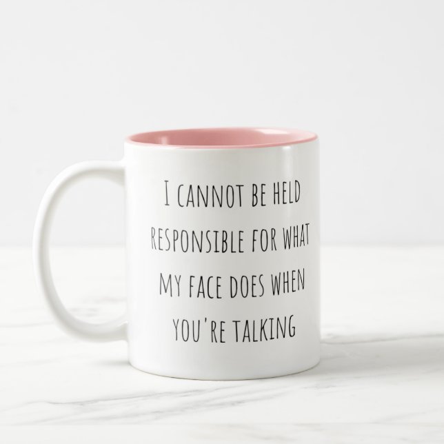 Funny Sarcastic Tasse (Links)