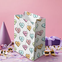 Funny Sarcastic Valentine's Candy Heart Pattern