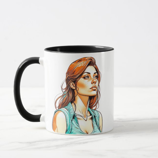 Funny Sarcastic Zitat | Du redest noch Tasse (Links)