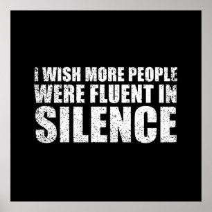 Funny sarcastic Zitate Erwachsenen Humor Sarkasmus Poster