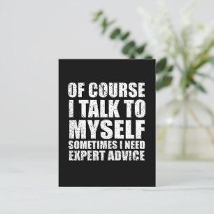 Funny sarcastic Zitate Spaß sarcasi Postkarte