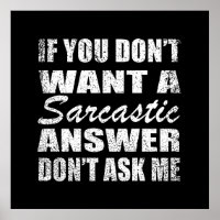 Funny sarcastic Zitate Spaß sarcasm introvertierte