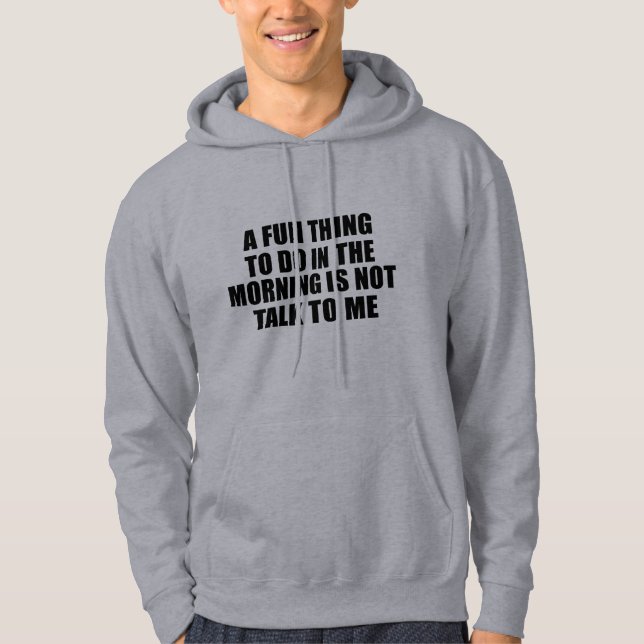 Funny sarkastic Redewendungen introvertieren Zitat Hoodie (Vorderseite)