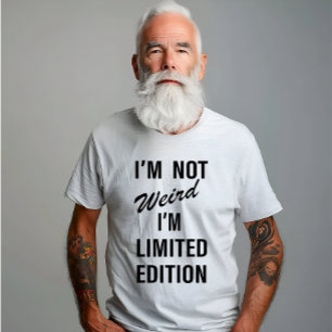 Funny Sarkastic Redewendungen Schwarzer Schriftart T-Shirt