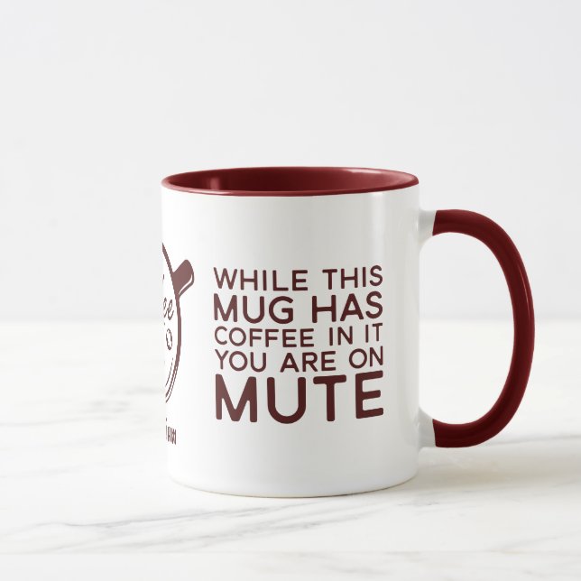 Funny sarkastisch, während diese Tasse Kaffee in s (Rechts)