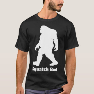 Funny Sasquatch Squatch Bod für Haifisch Vater Kör T-Shirt