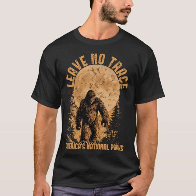 Funny Sasquatch T-Shirt (Vorderseite)