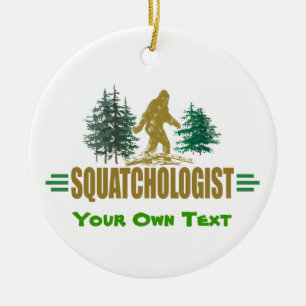 Funny Sasquatsch Bigfoot Keramikornament
