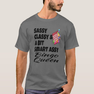 Funny Sassy Classy und ein bisschen clever Assy Bi T-Shirt