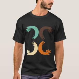 Funny Sausage Dog Dachshund Vintage Retro T-Shirt
