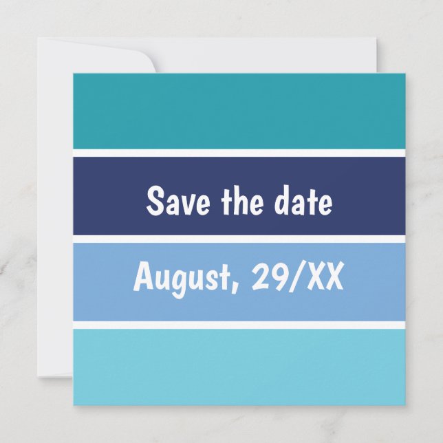 Funny Save the Date (Vorderseite)