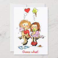 Funny Save the Date Announctions Cards