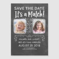 Funny Save the Date - Es ist ein Match