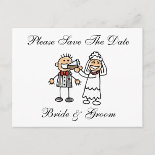 Funny Save the Date Postkarten