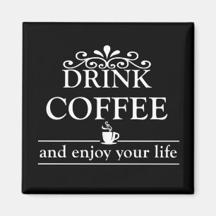 funny sayings for coffee magnet