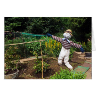 Funny scarecrow