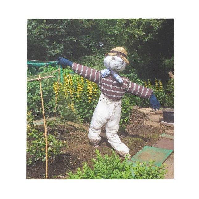 Funny scarecrow notizblock (Vorderseite)